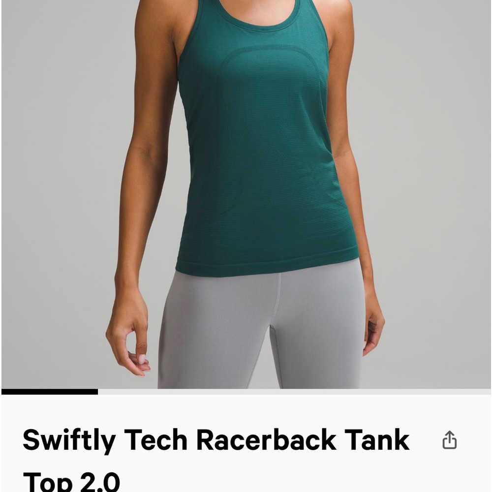 Lululemon Swiftly racerback tank